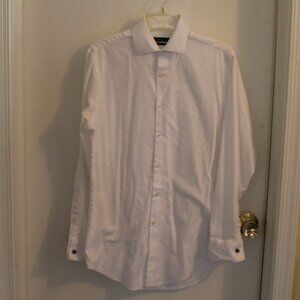 Geoffrey Beene Men's Fitted No Iron Long Sleeve Dress Shirt
